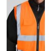 Жилет сигнальный ProfLineLeader СОП-4 (тк.Полиэфир,130), оранжевый