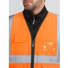 Жилет сигнальный ProfLineLeader СОП-4 (тк.Полиэфир,130), оранжевый