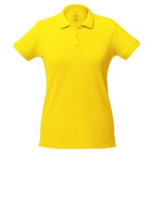 Рубашка поло женская Virma Lady, желтый