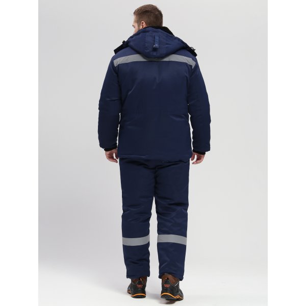 Костюм зимний Мерак-2 СОП (тк.Смесовая,210) п/к, т.синий