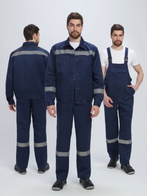 Костюм Лигор-2 СОП У (тк.Смесовая,210) п/к, т.синий