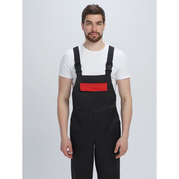 Костюм Лигор-2 СОП (тк.Смесовая,210) п/к, черный/красный