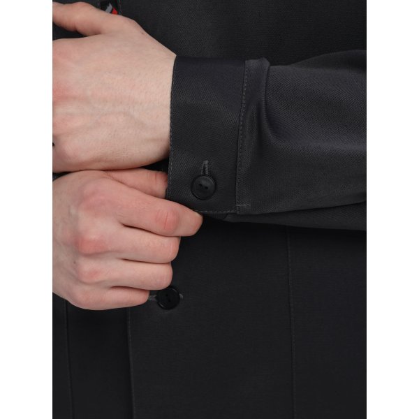 Костюм Лигор-2 СОП (тк.Смесовая,210) п/к, черный/красный