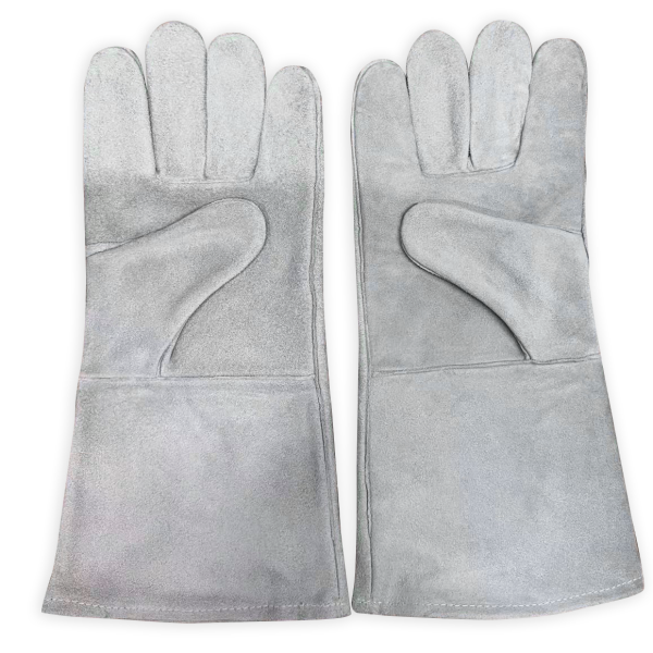 Перчатки (краги) спилковые термозащитные ProfLineSpecialist, серый