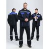 Костюм ИТР СОП IMP (тк.Саржа,250) п/к, т.синий/васильковый