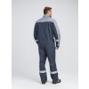 Костюм Бриготек-2 СОП (тк.Смесовая,260) п/к, т.серый/св.серый