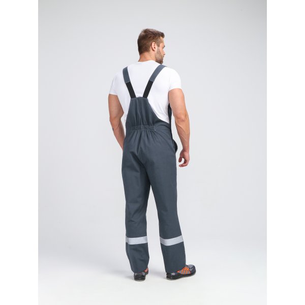 Костюм Бриготек-2 СОП (тк.Смесовая,260) п/к, т.серый/св.серый