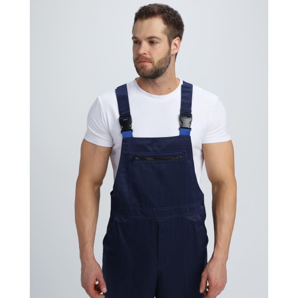 Костюм Нейч-2 СОП с капюшоном (тк.Смесовая,210) п/к, т.синий/васильковый