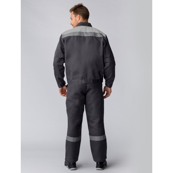 Костюм Лигор-2 СОП (тк.Смесовая,210) п/к, т.серый/св.серый