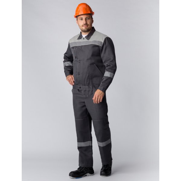 Костюм Легион-2 СОП IMP (тк.Смесовая,210) п/к, т.серый/св.серый