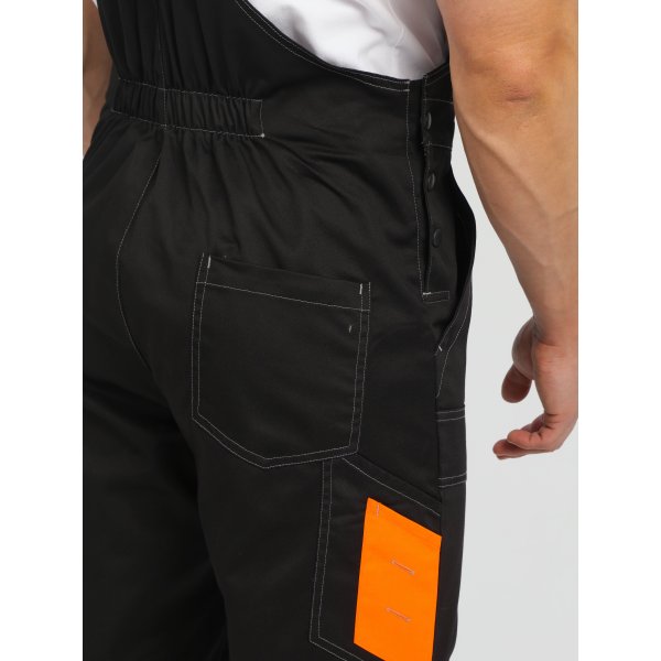 Костюм Виват-2 Премиум CH МВО (тк.Смесовая,240) п/к, черный/оранжевый