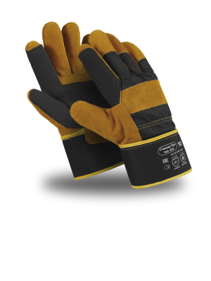 Перчатки Manipula Specialist® Сталкер Про (спилок/ткань+интерлок), SPL-72/MG-292