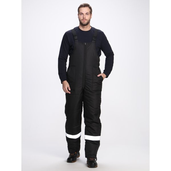 Костюм зимний Беркут (тк.Таслан) п/к, черный/красный