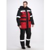 Костюм зимний Беркут (тк.Таслан) п/к, черный/красный