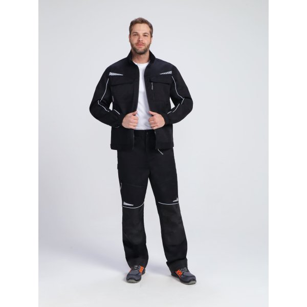 Костюм ProfLineSpecialist-1 (тк.Смесовая,240) брюки, черный