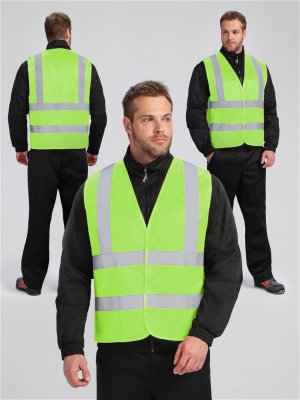 Жилет сигнальный ProfLineBase СОП-4 (тк.Полиэфир,100), желтый