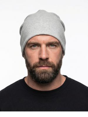 Подшлемник-шапка (тк.Трикотаж), серый меланж