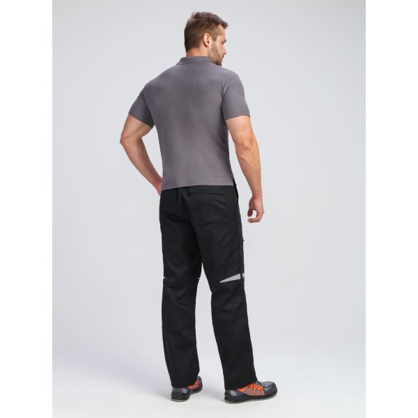 Рубашка поло ProfLineBase (тк.Пике,180), серый