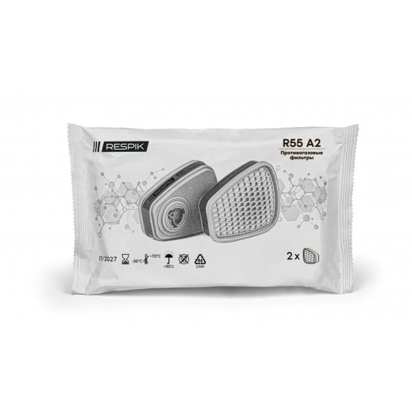 Фильтр противогазовый RESPIK® R51 А1 (2 шт)