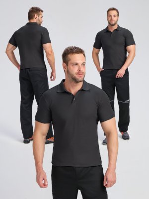 Рубашка поло ProfLineBase (тк.Пике,180), серый/2