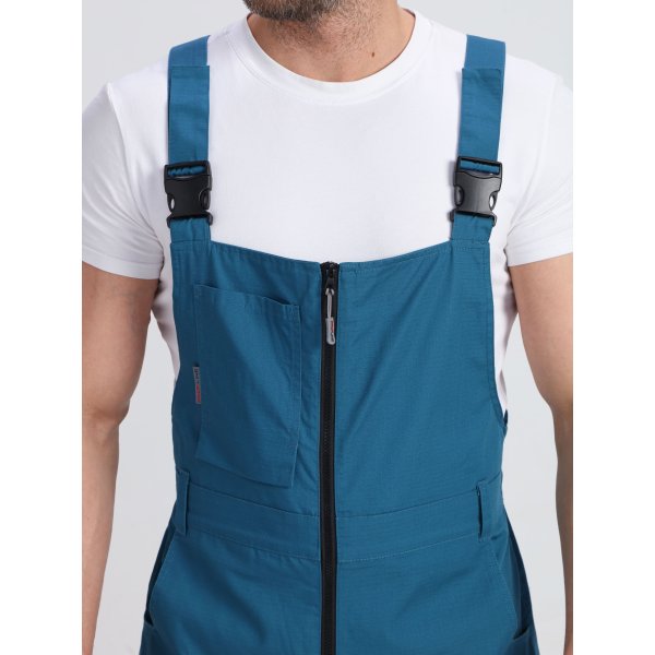 Костюм ProfLineSpecialist-2 (тк.РипСтоп,240) п/к, циан/черный