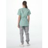 Костюм женский Симпл-001 (тк.Смесовая,120) MedLine, серый/мятный-74