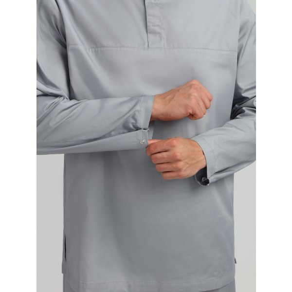 Костюм мужской ХАССП-Стандарт NEW (тк.Смесовая,160), серый