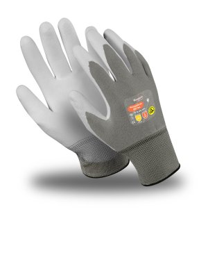 Перчатки Manipula Specialist® Микростатик (ESD) (нейл.+полиур.+медн.), MG-164