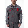 Костюм Союз-Профессионал-2 CH МВО (тк.Смесовая,240) п/к, т.серый/св.серый/красный