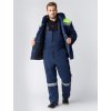 Куртка зимняя Экспертный-Люкс NEW (тк.Смесовая,210), т.синий/лимонный