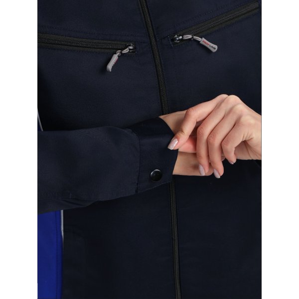 Костюм женский ProfLineSpecialist-2 (тк.Смесовая,240) п/к, т.синий/васильковый