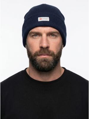 Шапка утепленная ProfLineSpecialist (Акрил), т.синий