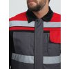 Костюм Виват-2 Премиум IMP (тк.Смесовая, 240) п/к, т.серый/черный/красный